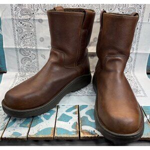 RARE Chaco 2011 Credence Wool Boots Waterproof Vibram Brown Leather Men Sz 11.5